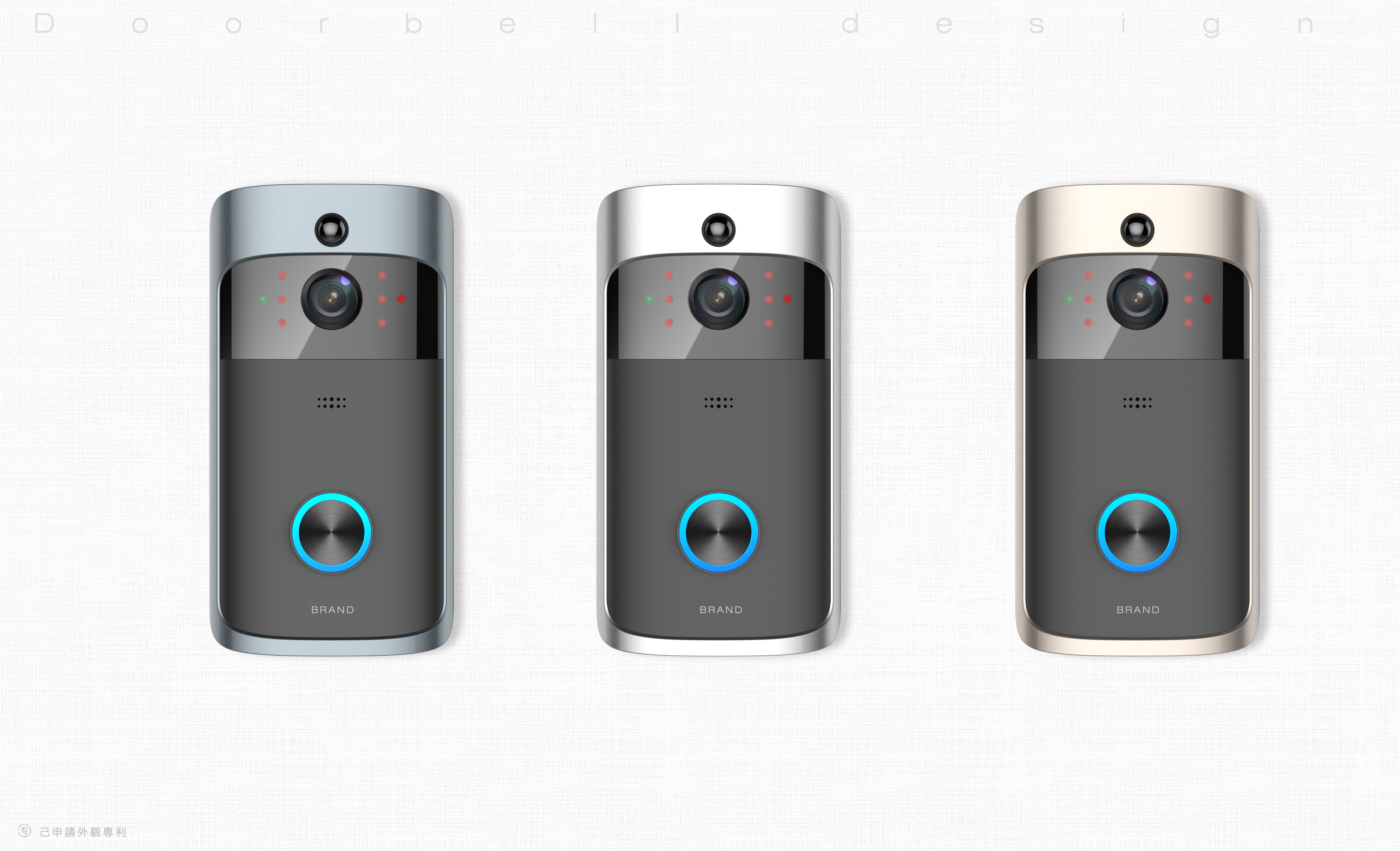 1080P intelligent video doorbell